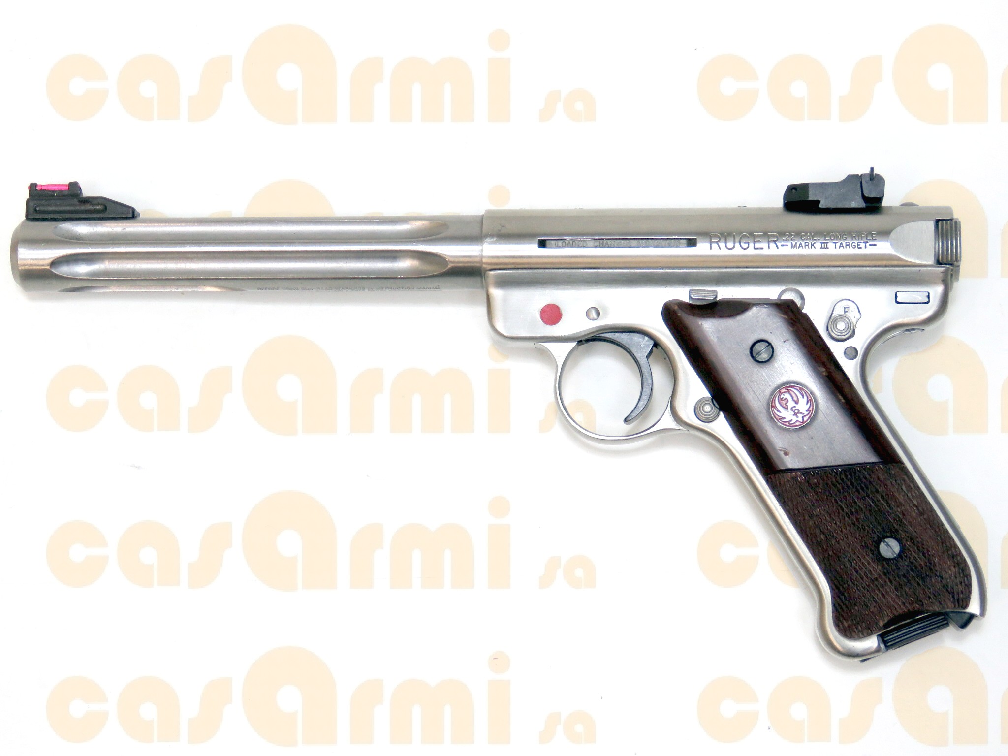 Ruger mod. MK III Target, con secondo caricatore .22 long rifle